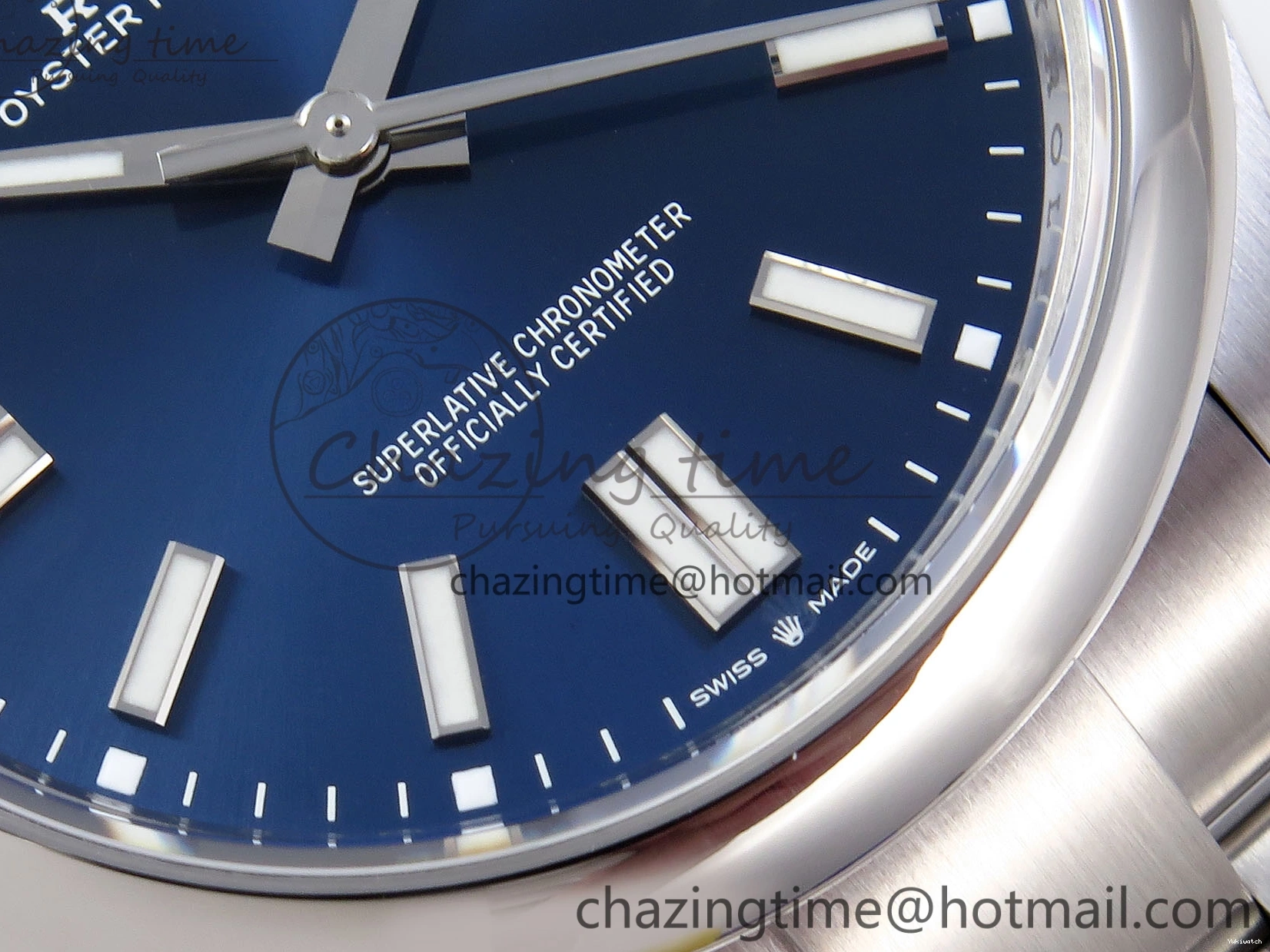EDITION VS3235 BLUE VSF STEEL PERPETUAL 41MM 124300 904L OYSTER 1:1 BEST DIAL 0410